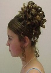 side view updo