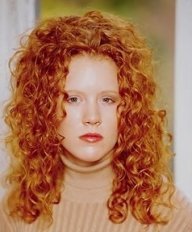 red colored hair